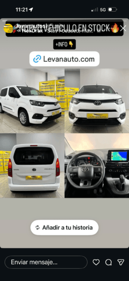 Toyota / Proace City Combi lleno